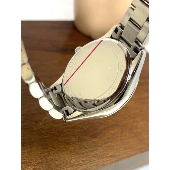 Michael Kors Women\'s Watch MK4857 Lauryn Quartz Silver Steel 33mm Jewelry Set main image 9